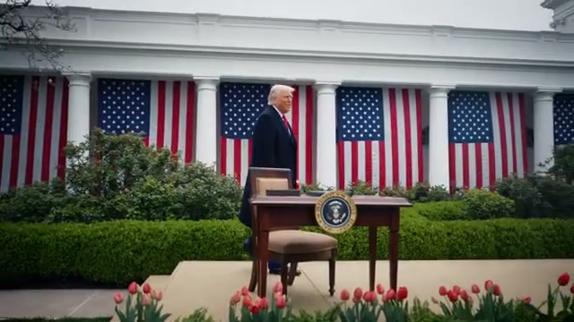 Public YouTube evidence frame at the cited start time — Donald Trump